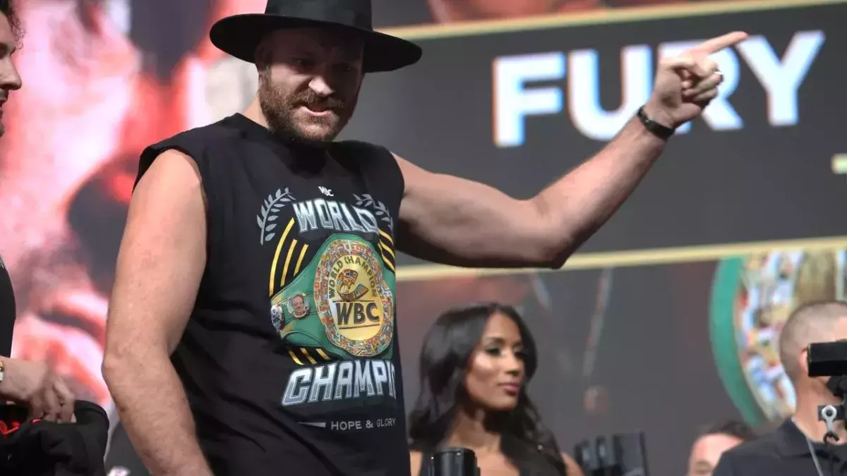 Tyson Fury : solidaire des sportifs ukrainiens au front !