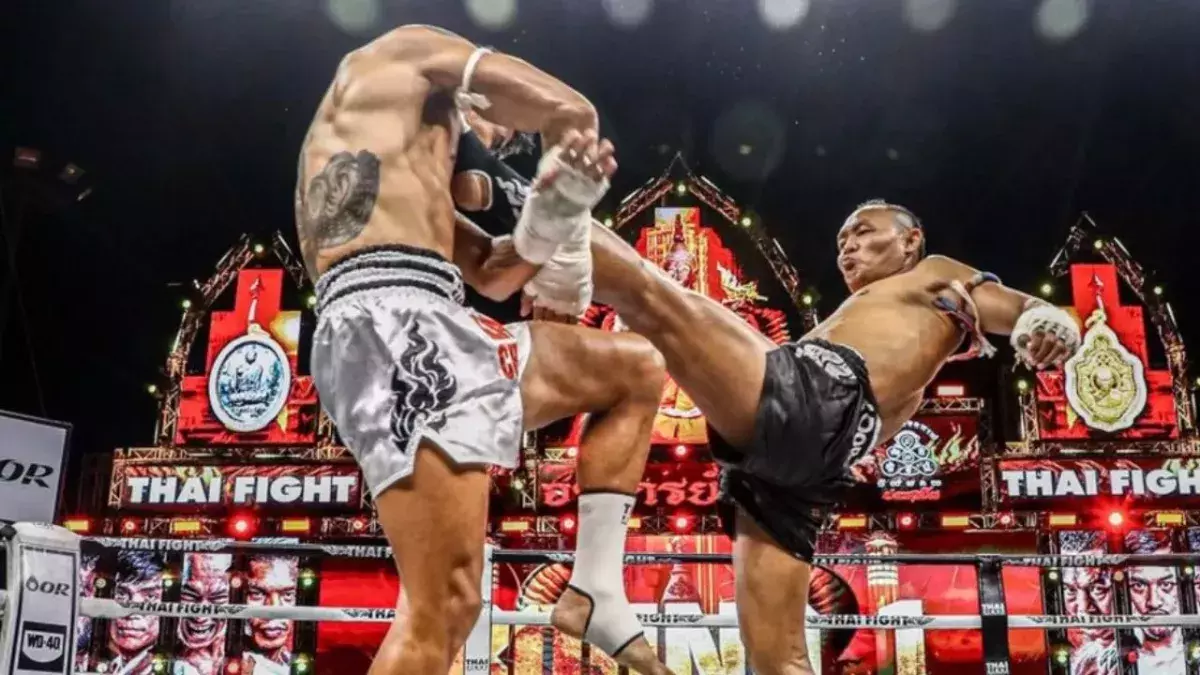 Saenchai a mis KO Hayder Alcantara dans le 2e round. 