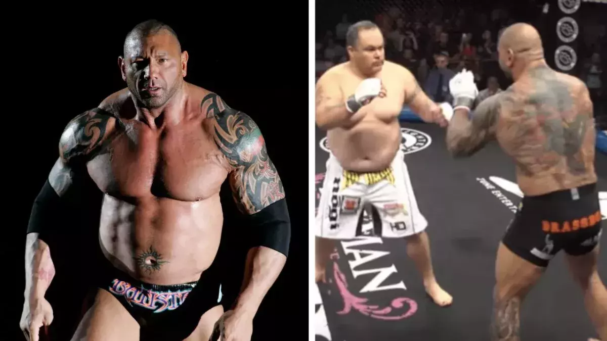 Batista a effectué un combat de MMA en 2012. 