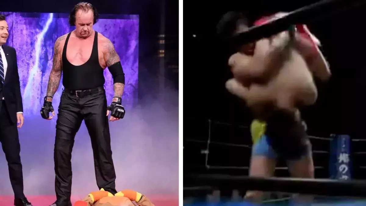 L'Undertaker a vu sa prise de finition être imitée par Taito Kubota. 