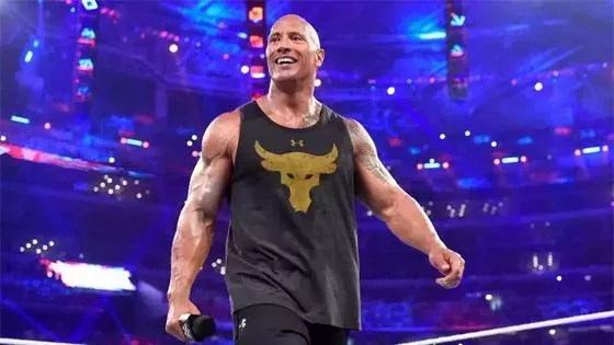 The rock retour WWE
