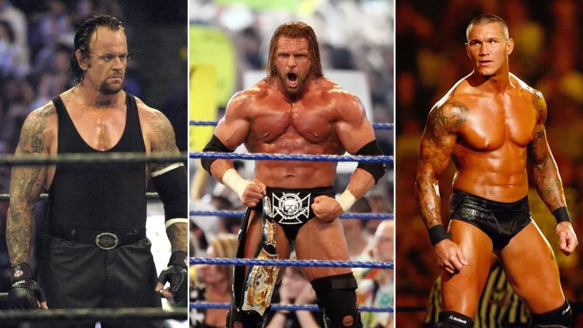 The Undertaker, Triple H et Randy Orton. 