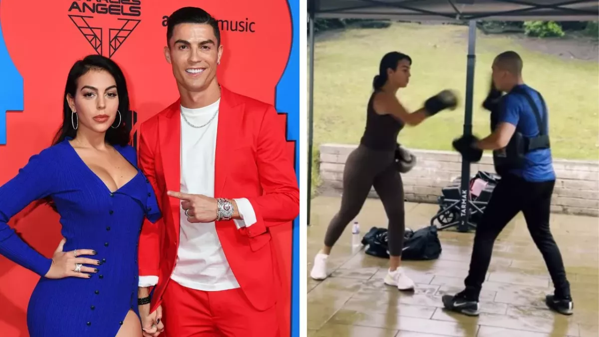 Georgina Rodriguez s'entraine en MMA, une passion qu'elle dévoilera dans son documentaire Netflix. 