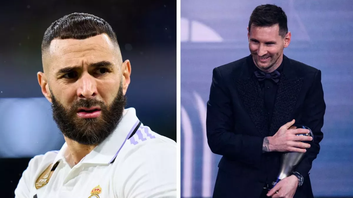 Karim Benzema a été devancé par Lionel Messi pour le prix The Best du meilleur joueur de l'année. 