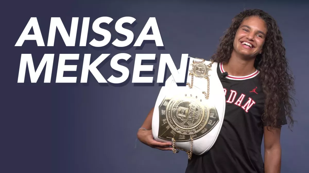 Anissa Meksen en interview pour Gentside