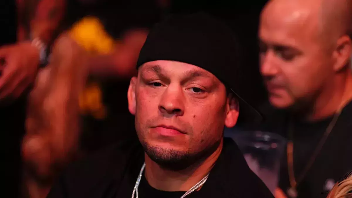 Nate Diaz le 16 septembre 2023 lors d'une soirée UFC.
