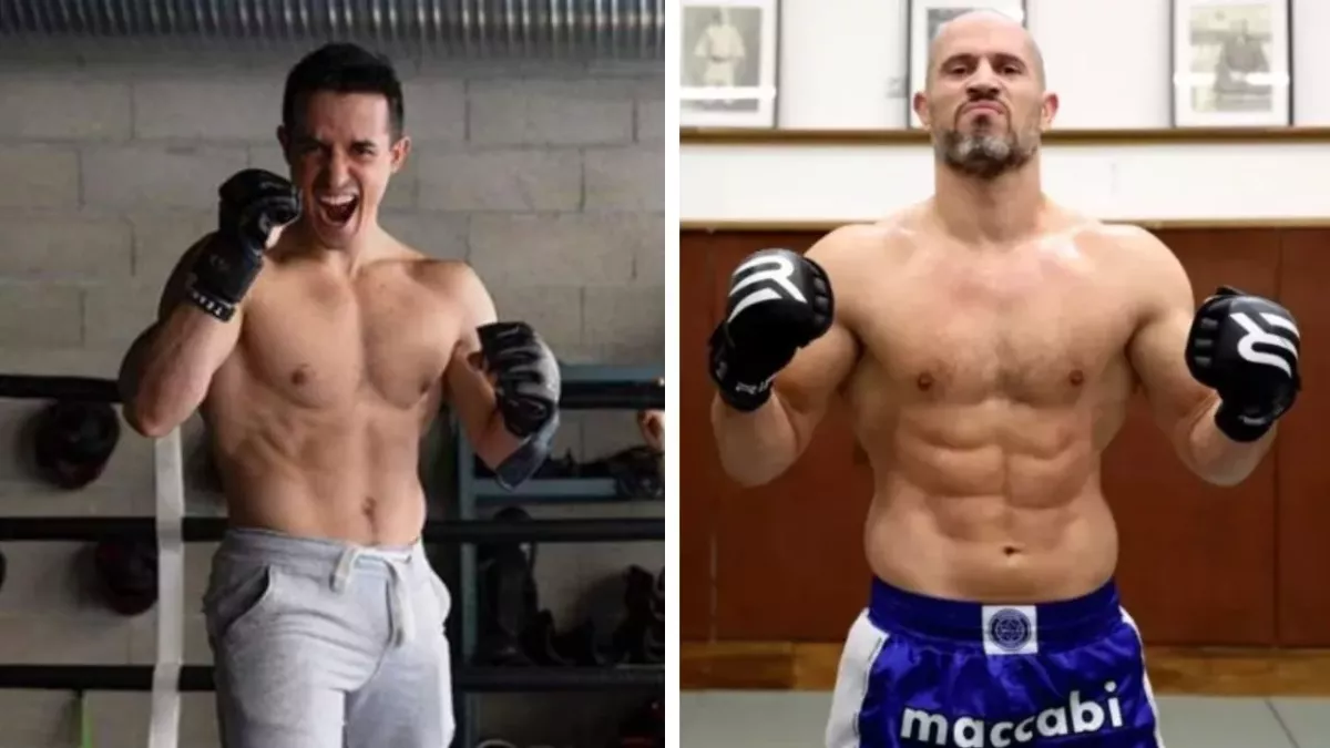 Tibo InShape et Greg MMA. 