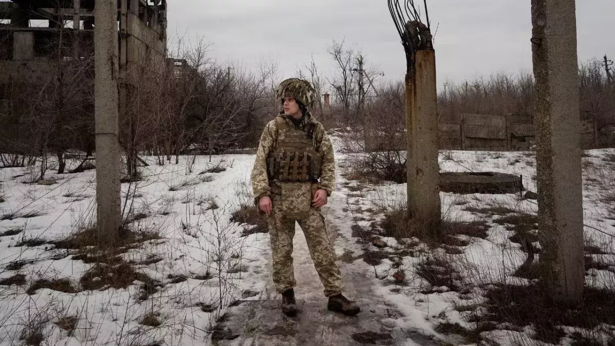 Yuriy Bezus a voulu défendre son pays face à l'invasion russe. 