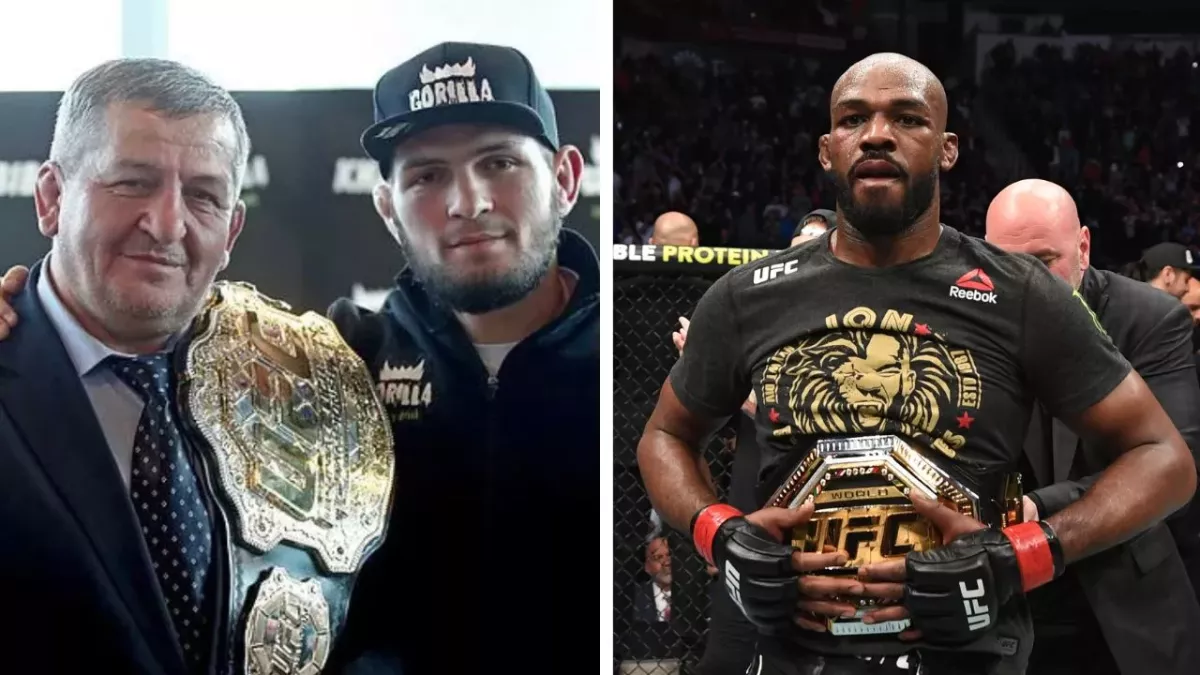 Abdulmanap Nurmagomedov voit Jon Jones écraser la catégorie poids lourd. 