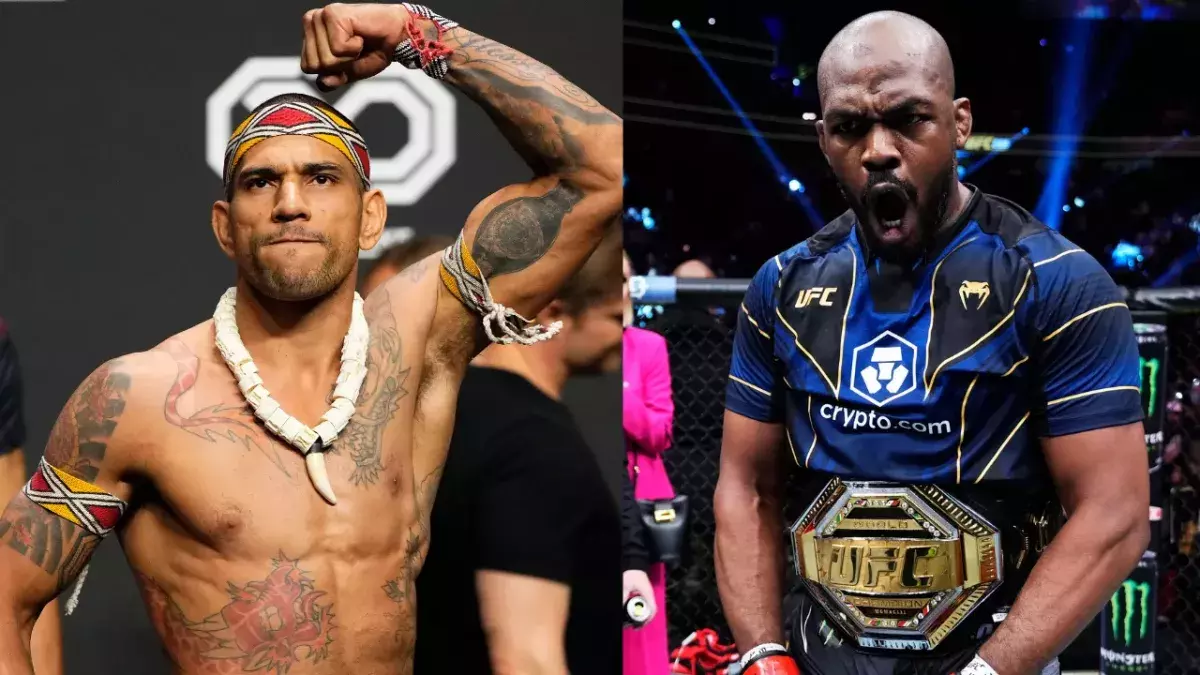 Alex Pereira et Jon Jones