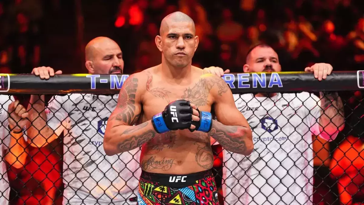 Alex Pereira lors de l'UFC 320.