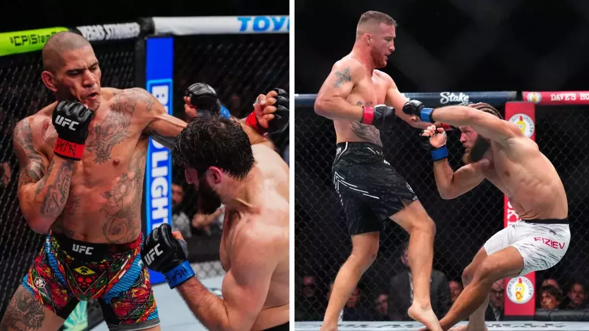 Alex Pereira s'est incliné contre Magomed Ankalaev et Justin Gaethje a vaincu Rafael Fiziev lors de l'UFC 313.