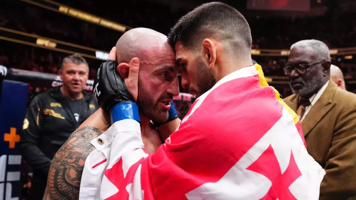 Alexander Volkanovski est le combattant le mieux payé de l'UFC 298, Ilia Topuria 3e. 