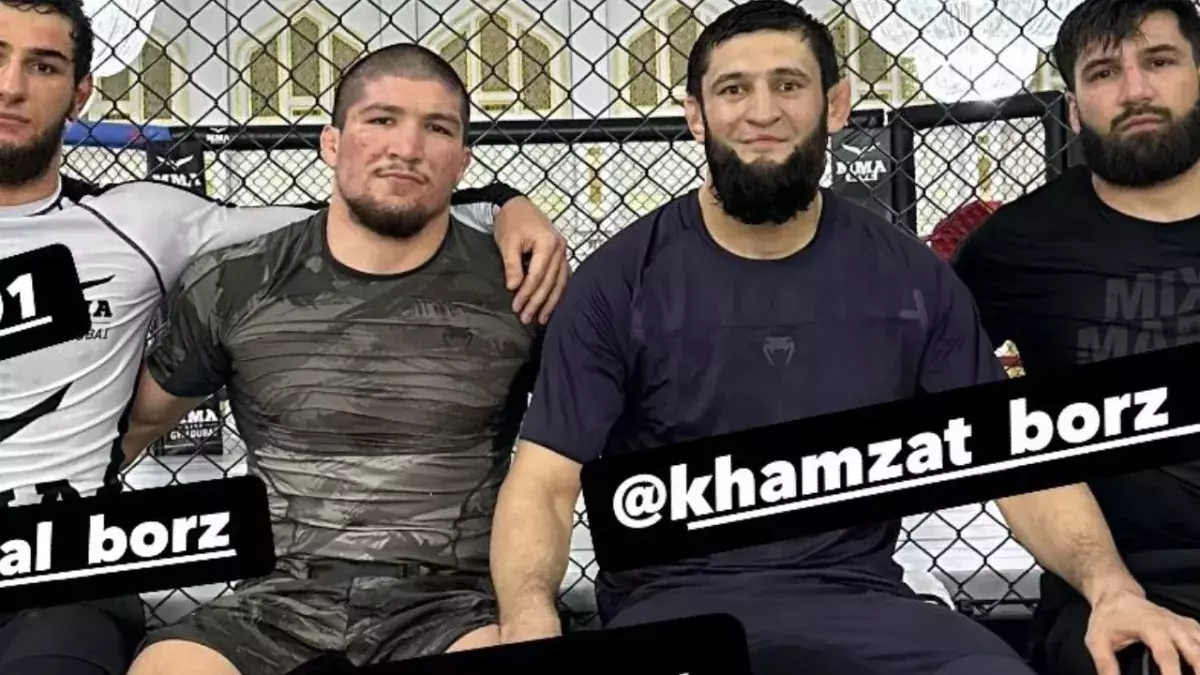 Baki et Khamzat Chimaev