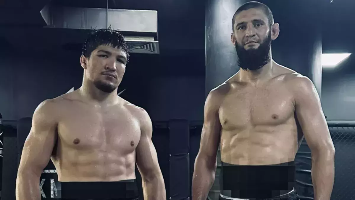 Baki et Khamzat Chimaev