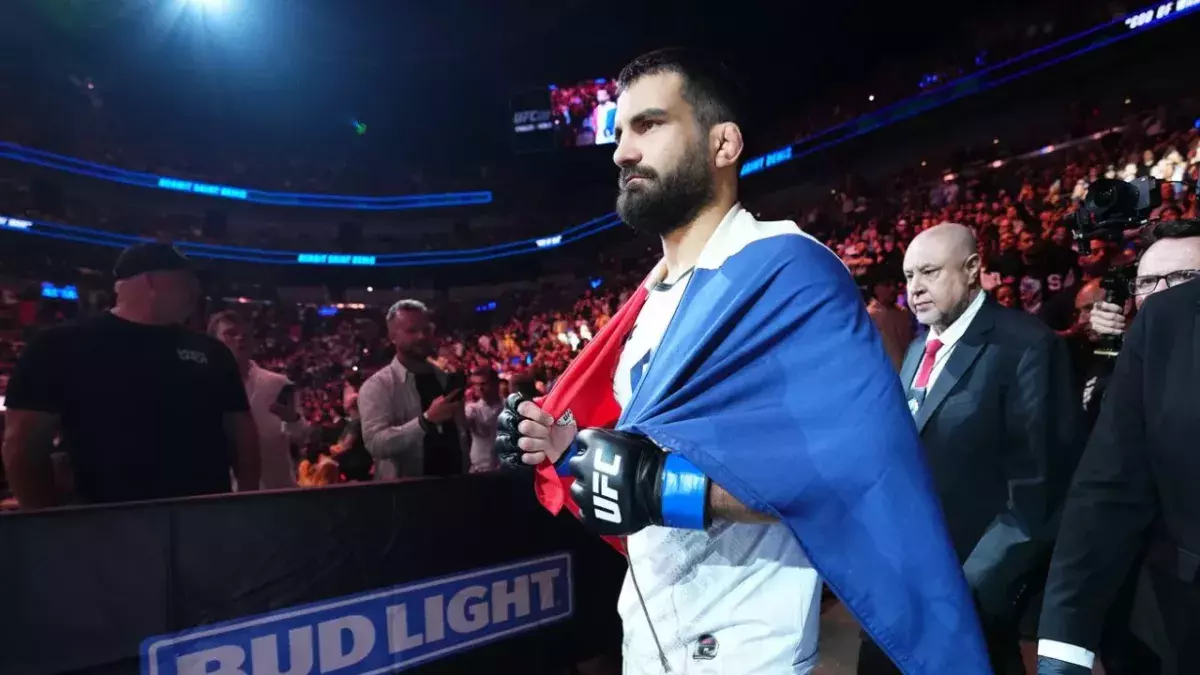 Benoit Saint-Denis à l'UFC 