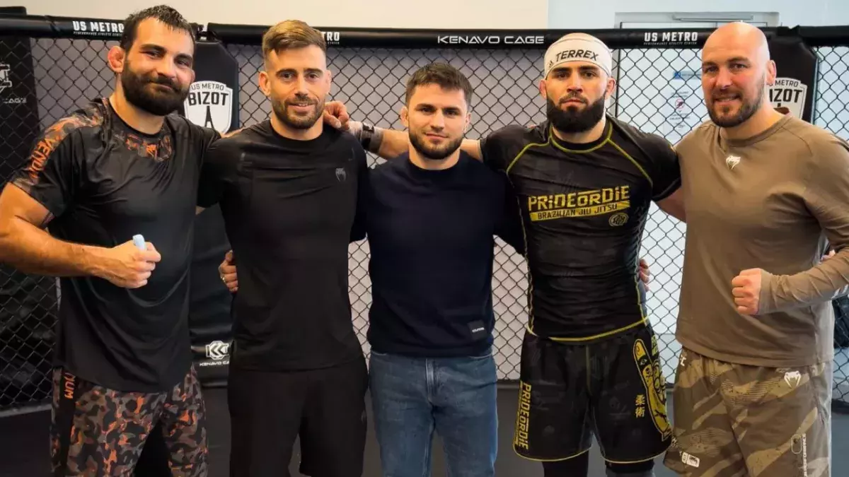Benoit Saint-Denis, Nicolas Ott, Aboubakar Younousov, Turpal Younousov et Maxime Francois