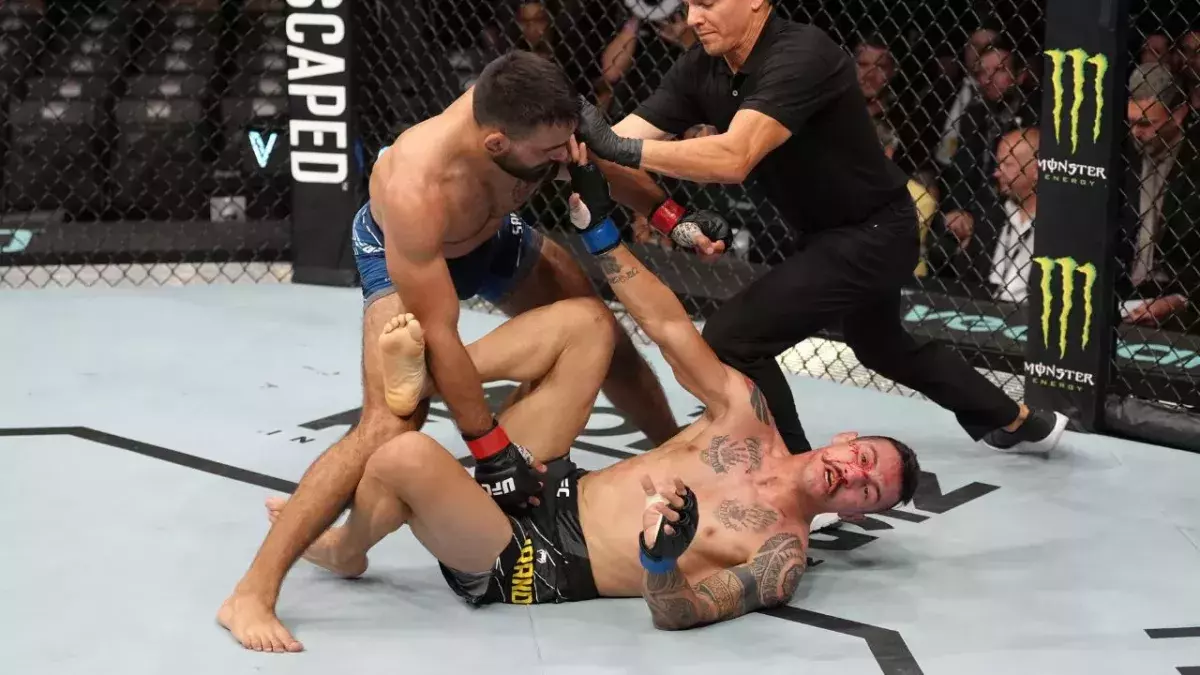 Benoit Saint-Denis s'est imposé sur TKo face à Gabriel Miranda. 