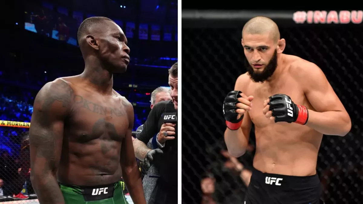 Ça chauffe entre Israel Adesanya et Khamzat Chimaev. 