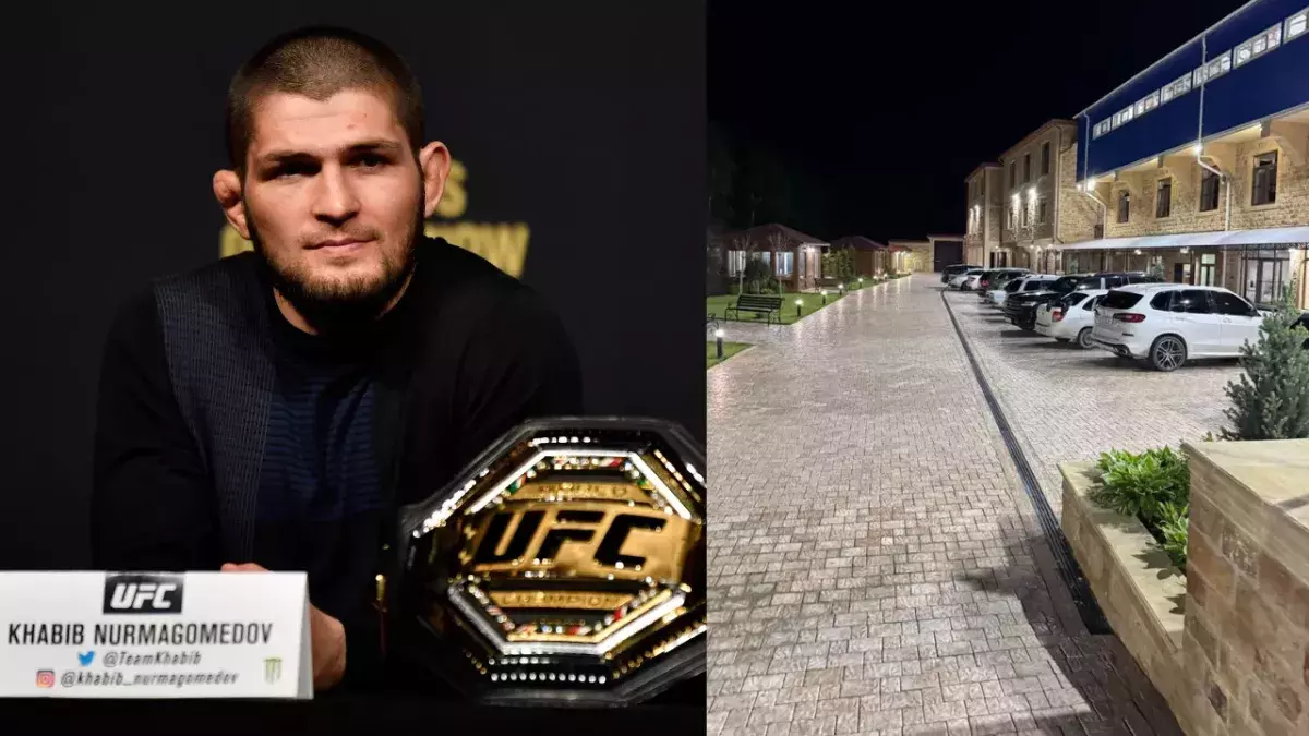Camp d'entrainement de Khabib Nurmagomedov à Sildi