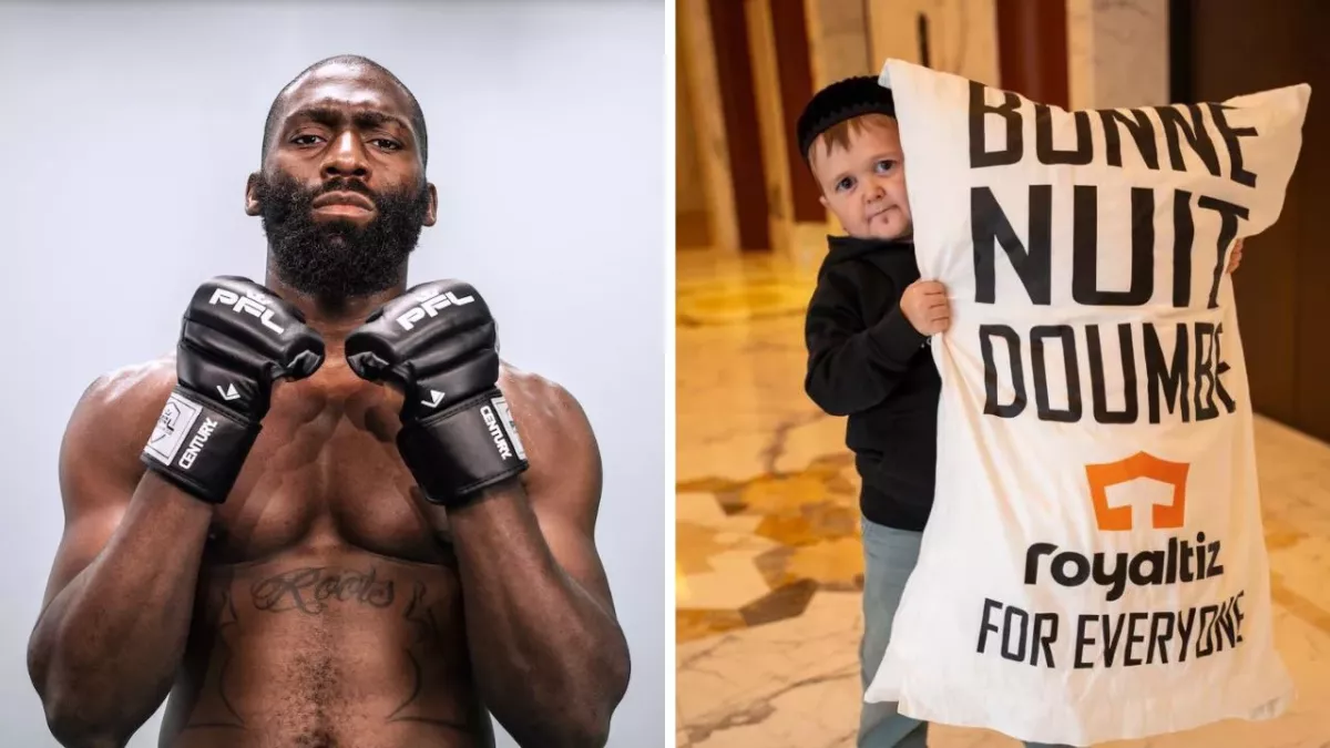 Cédric Doumbé a reçu un message visé d'Hasbulla Magomedov. 