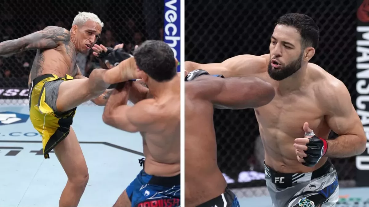 Charles Oliveira et Nassourdine Imavov étaient à l'affiche de l'UFC 289. 