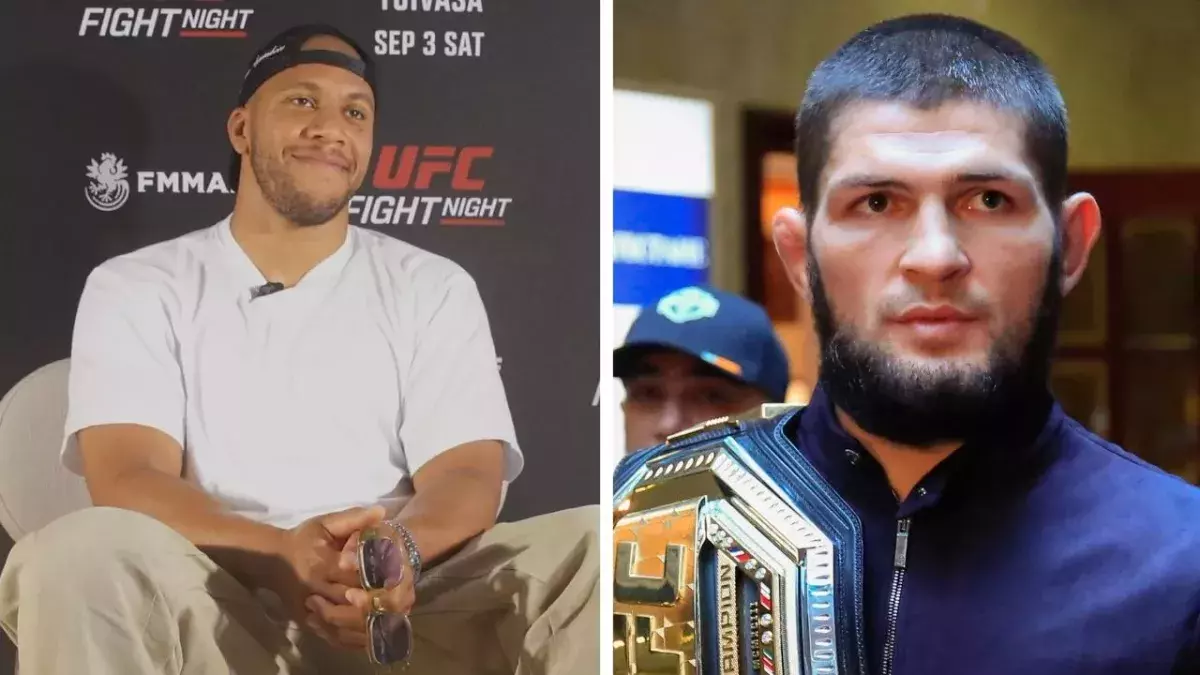 Ciryl Gane a été invité par Khabib à venir travailler sa lutte au Daghestan. 