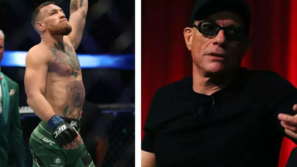 Conor McGregor avait reçu des conseils de JCVD en 2015 avant un combat à l'UFC.