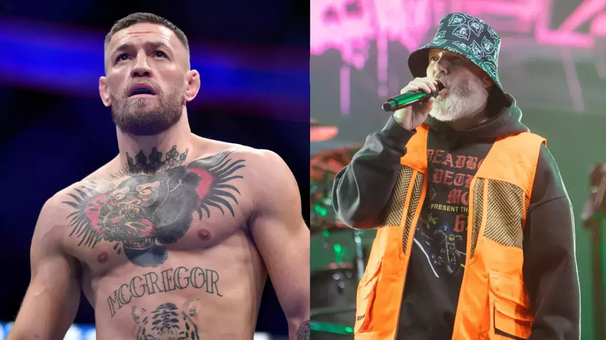 Conor McGregor et Fred Durst de Limp Bizkit