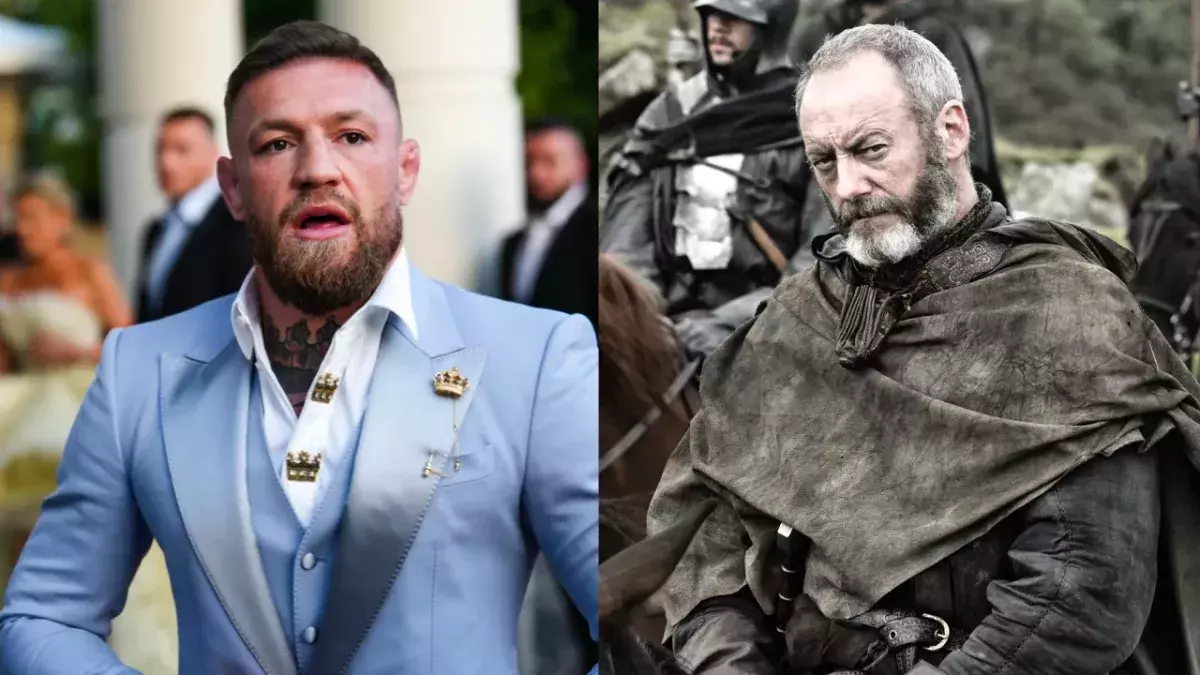 Conor McGregor et Liam Cunningham (Davos Mervault)
