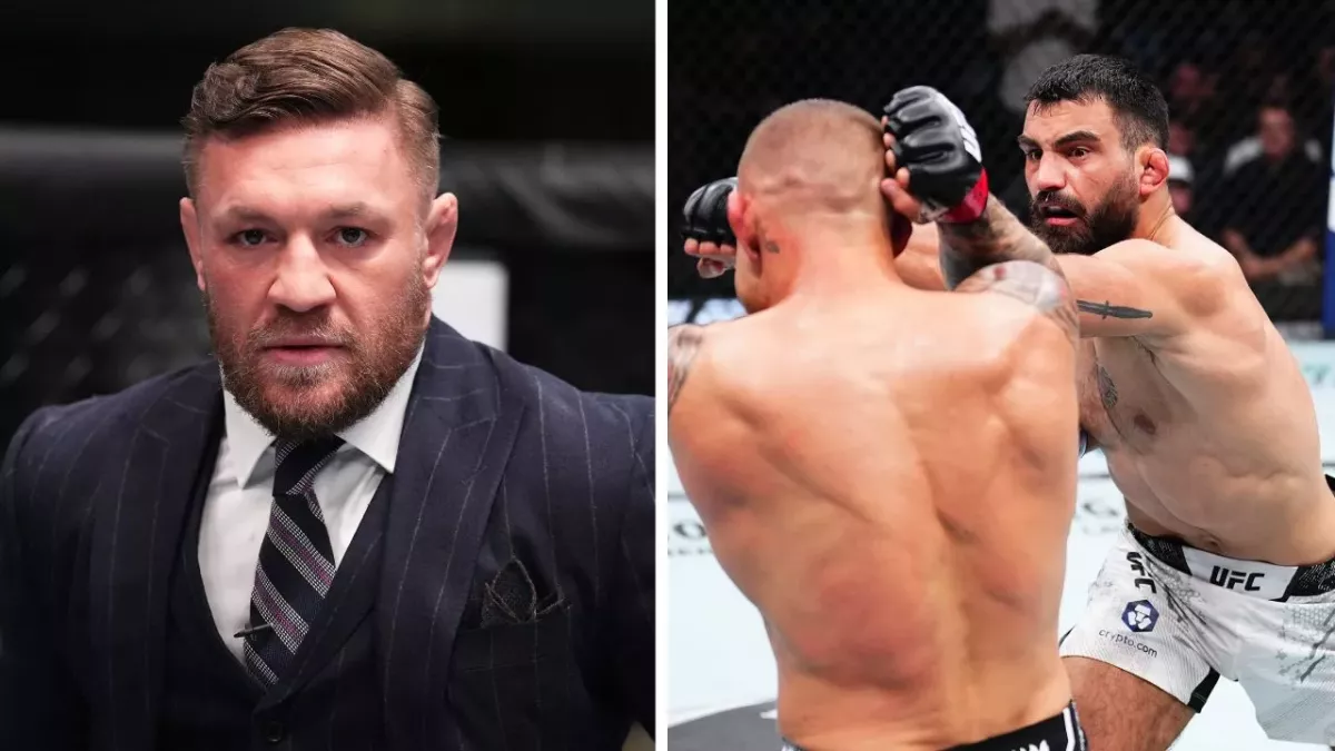 Conor McGregor a félicité Benoit Saint-Denis après sa défaite à l'UFC 299 contre Poirier. 