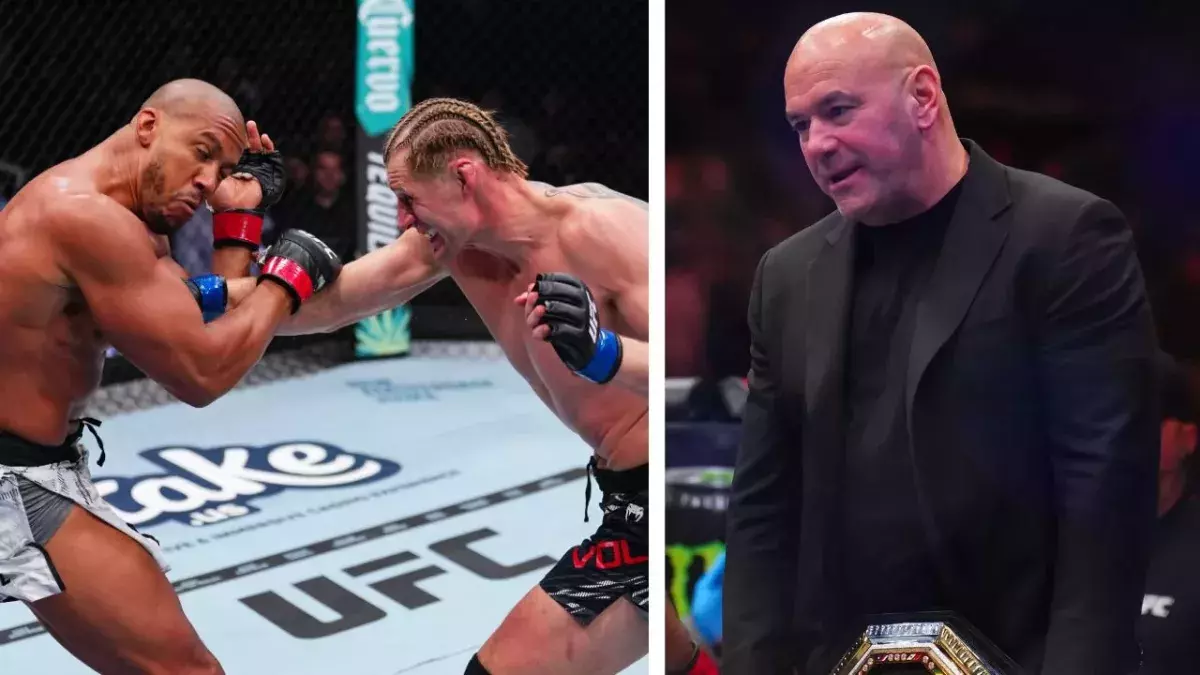 Dana White a déclaré qu'il voyait Alexander Volkov gagnant face à Ciryl Gane. 