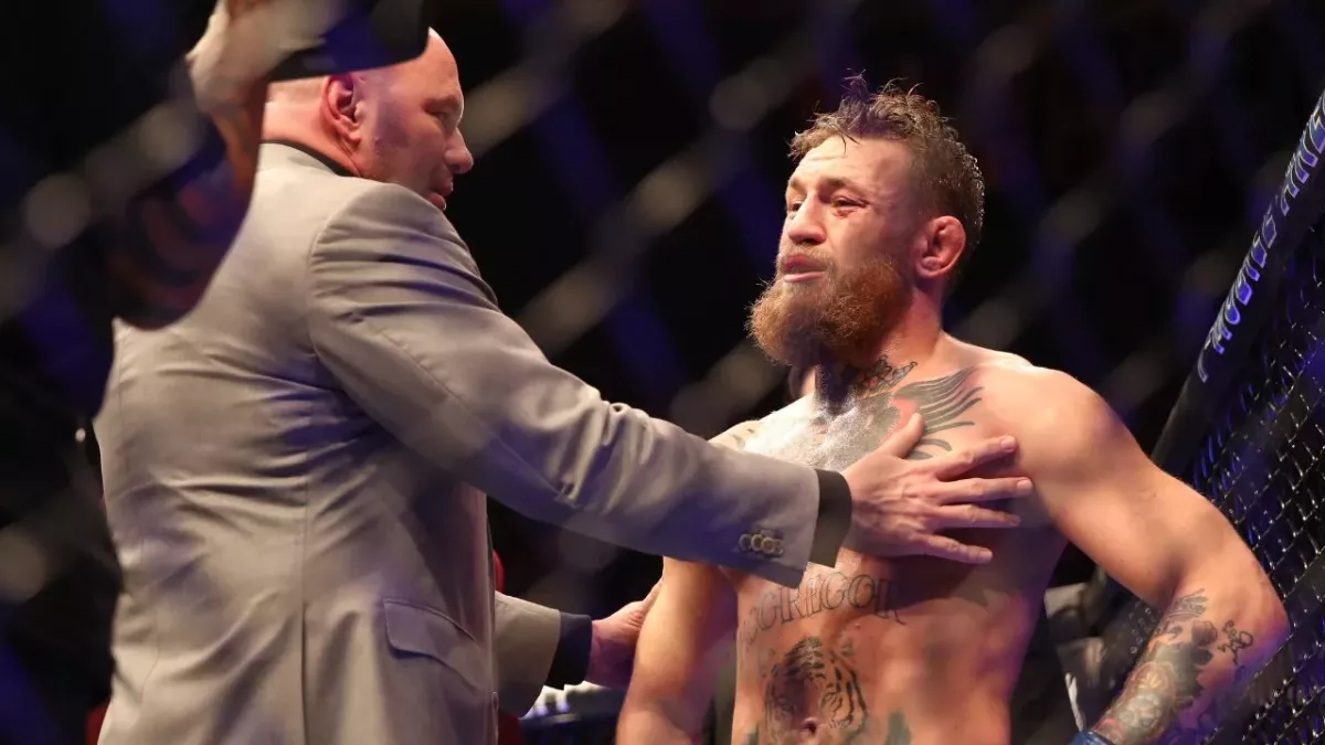 Dana White et Conor McGregor. 