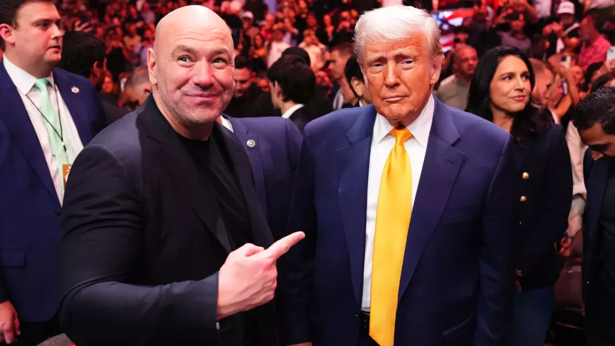 Dana White et Donald Trump