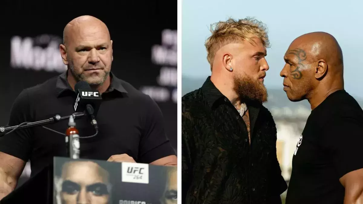 Dana White n'est pas favorable à l'organisation du combat entre Mike Tyson et Jake Paul. 