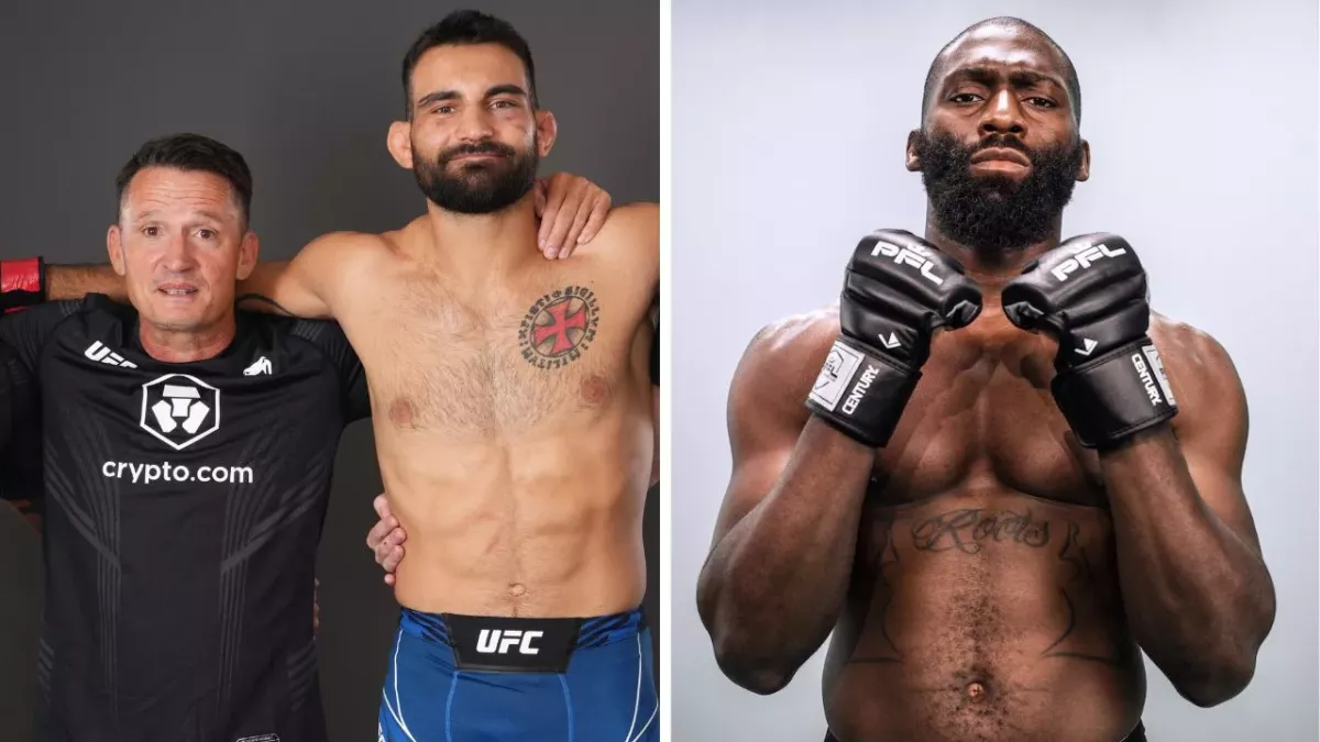 Daniel Woirin, entraineur de Benoit Saint-Denis, a réagi aux propos de Cédric Doumbé sur le débat du visage du MMA français actuellement. 