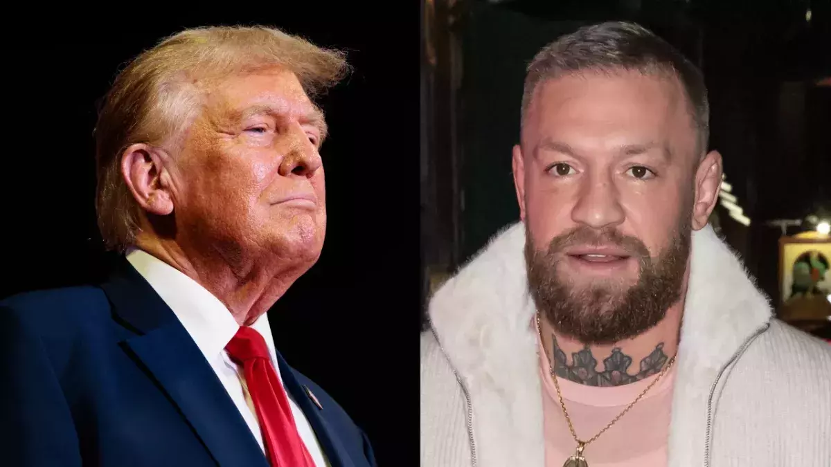 Donald Trump et Conor McGregor 