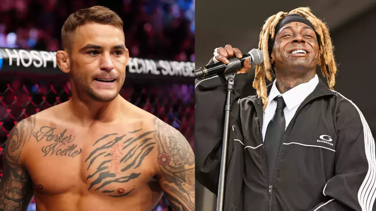 Dustin Poirier et Lil Wayne