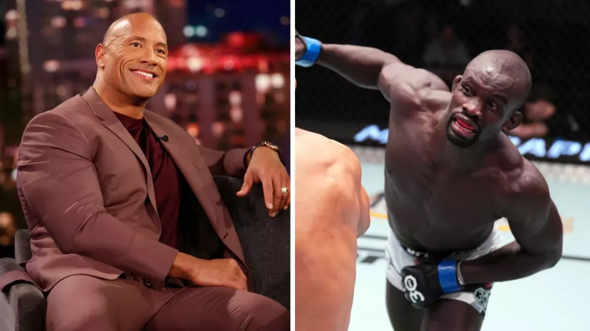 Dwayne Johnson est venu en aide à Themba Gorimbo, combattant de l'UFC. 