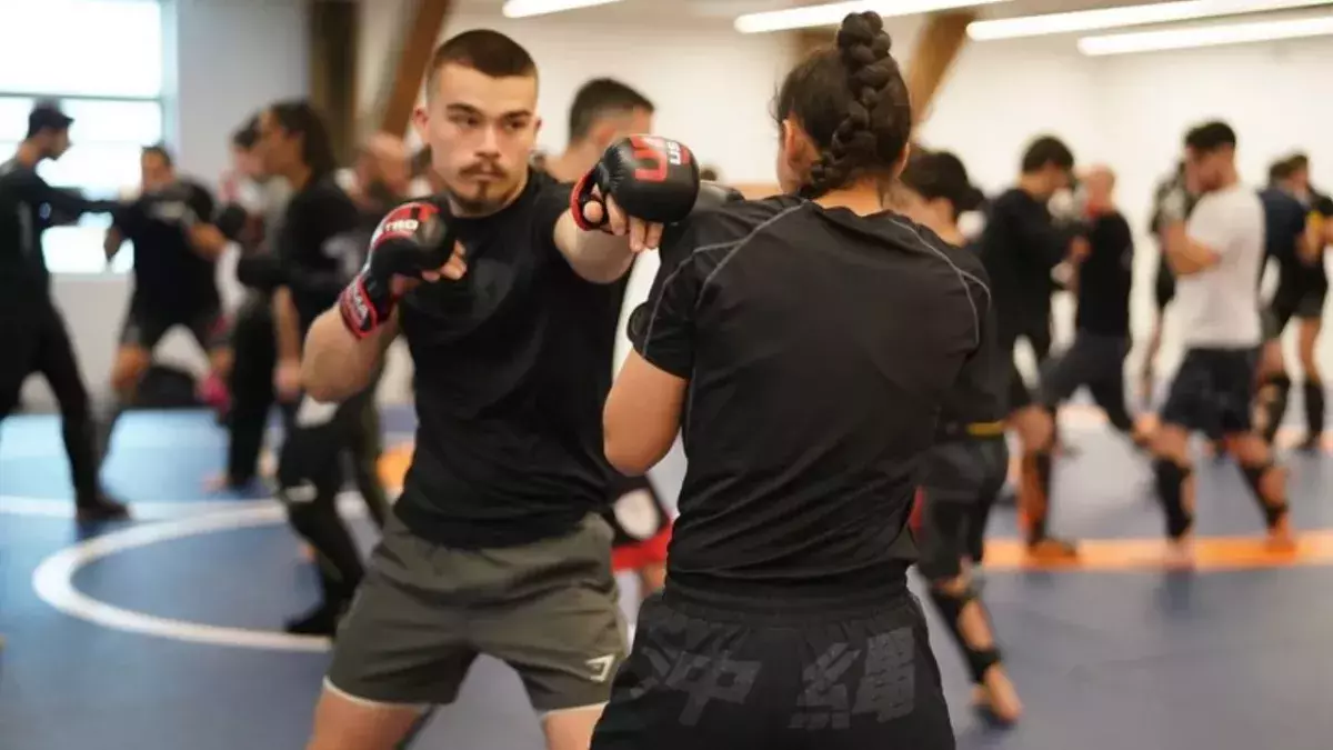 Entrainement à l'US Metro
