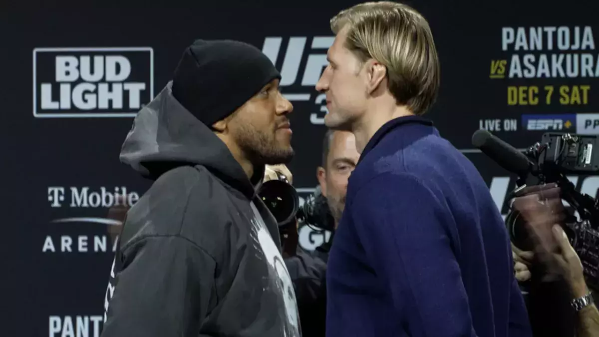 Face à face entre Gane et Volkov 