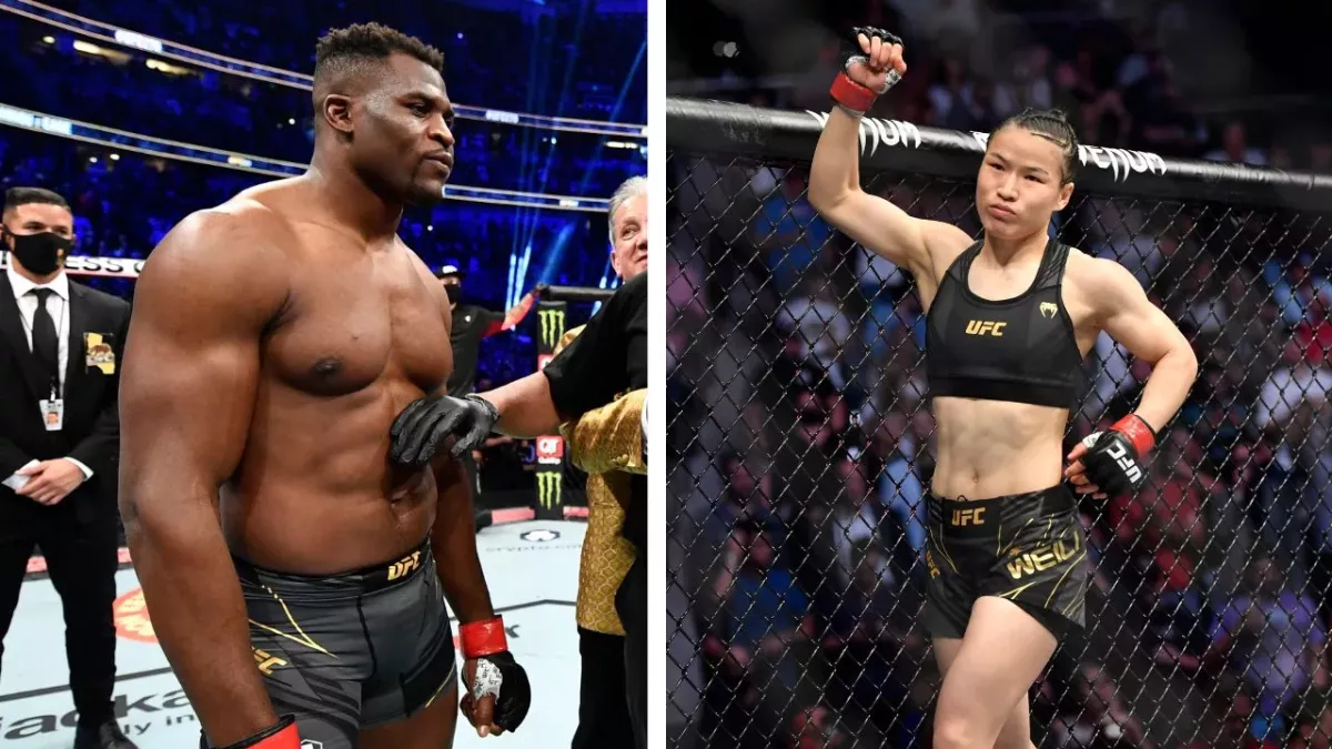 Francis Nagnnou a été surpris par la puissance de Weili Zhang. 