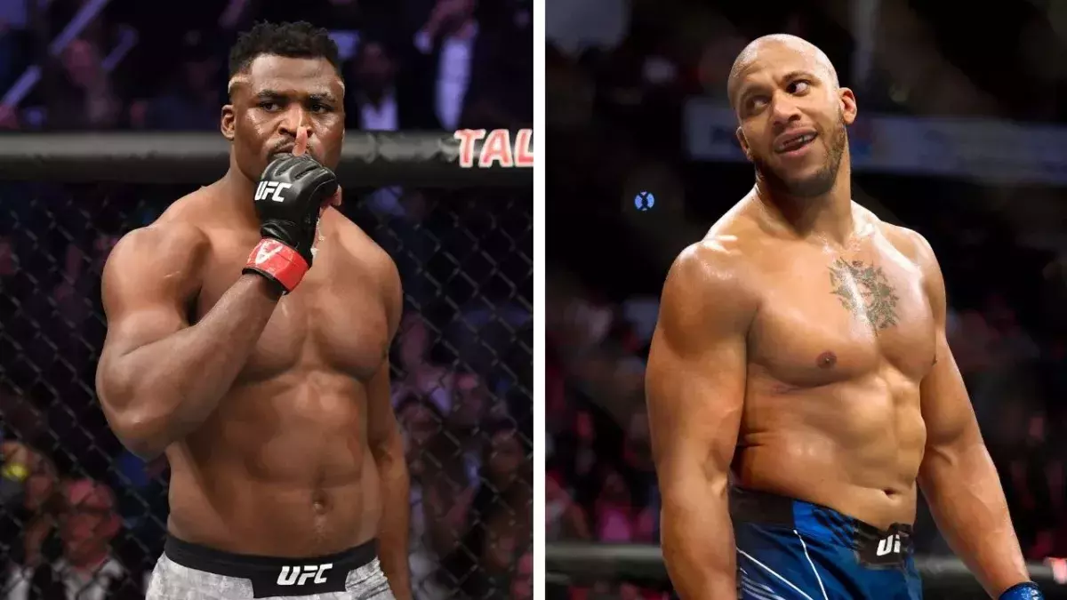 Francis Ngannou et Ciryl Gane s'affronteront lors de l'UFC 270. 