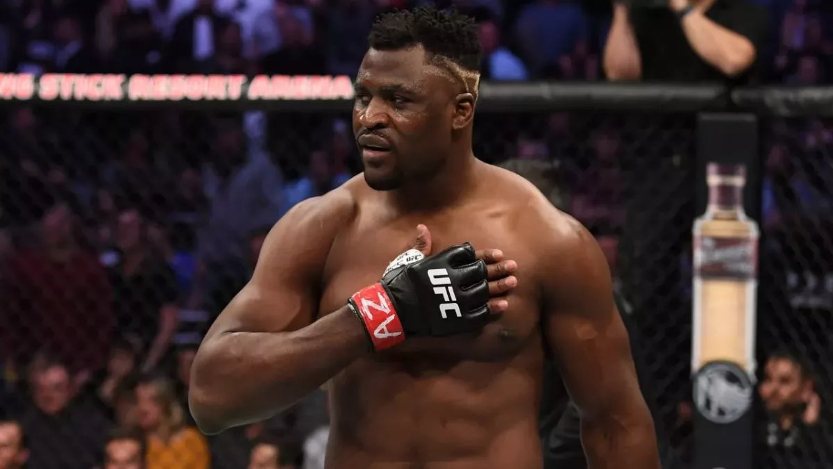 Francis Ngannou a repris les sparrings à l'entrainement. 