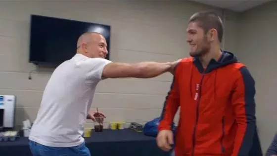 Georges Saint-Pierre & Khabib Nurmagomedov