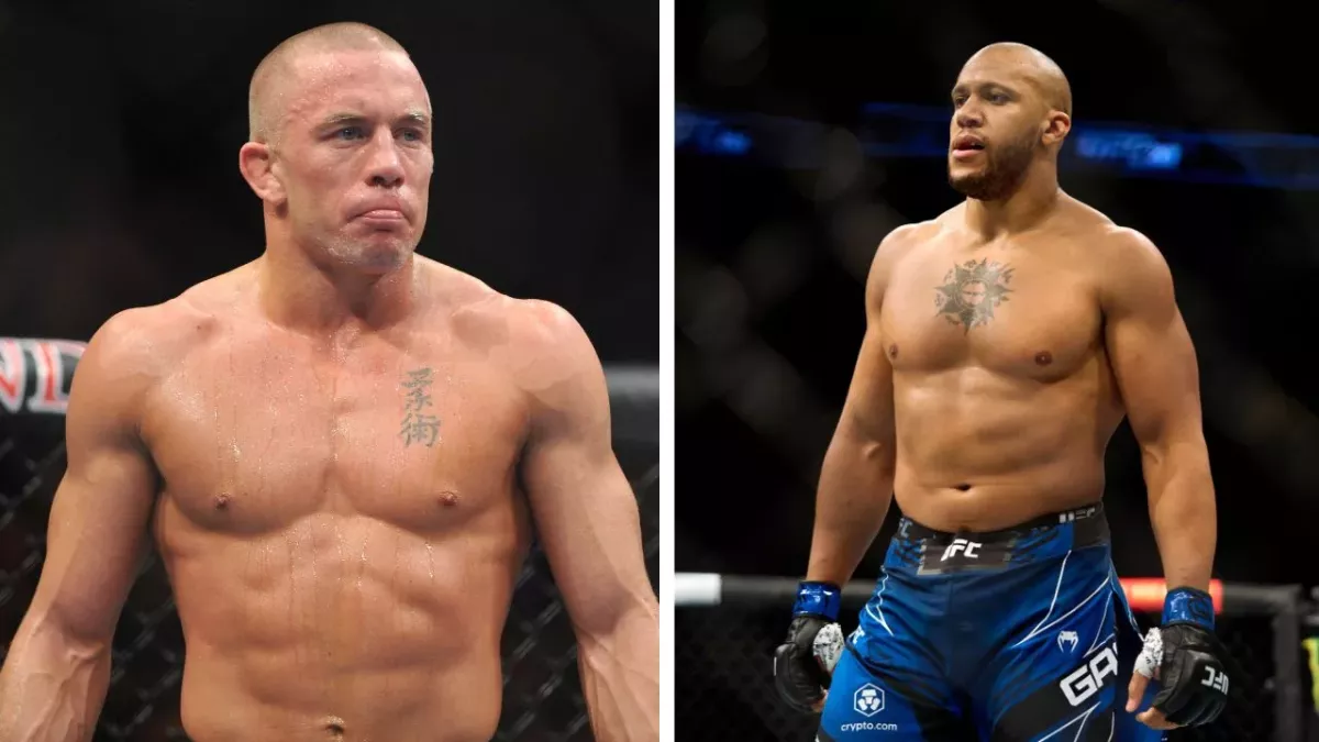 Georges St-Pierre a couvert Ciryl Gane de louanges. 