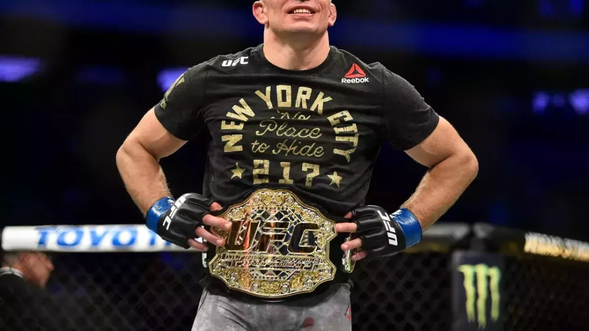 Georges St-Pierre a pris sa retraite du MMA en 2017. 