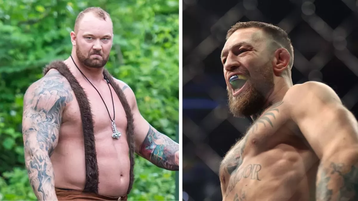 Hafthor Bjornsson a effectué un combat d'entrainement avec Conor McGregor. 