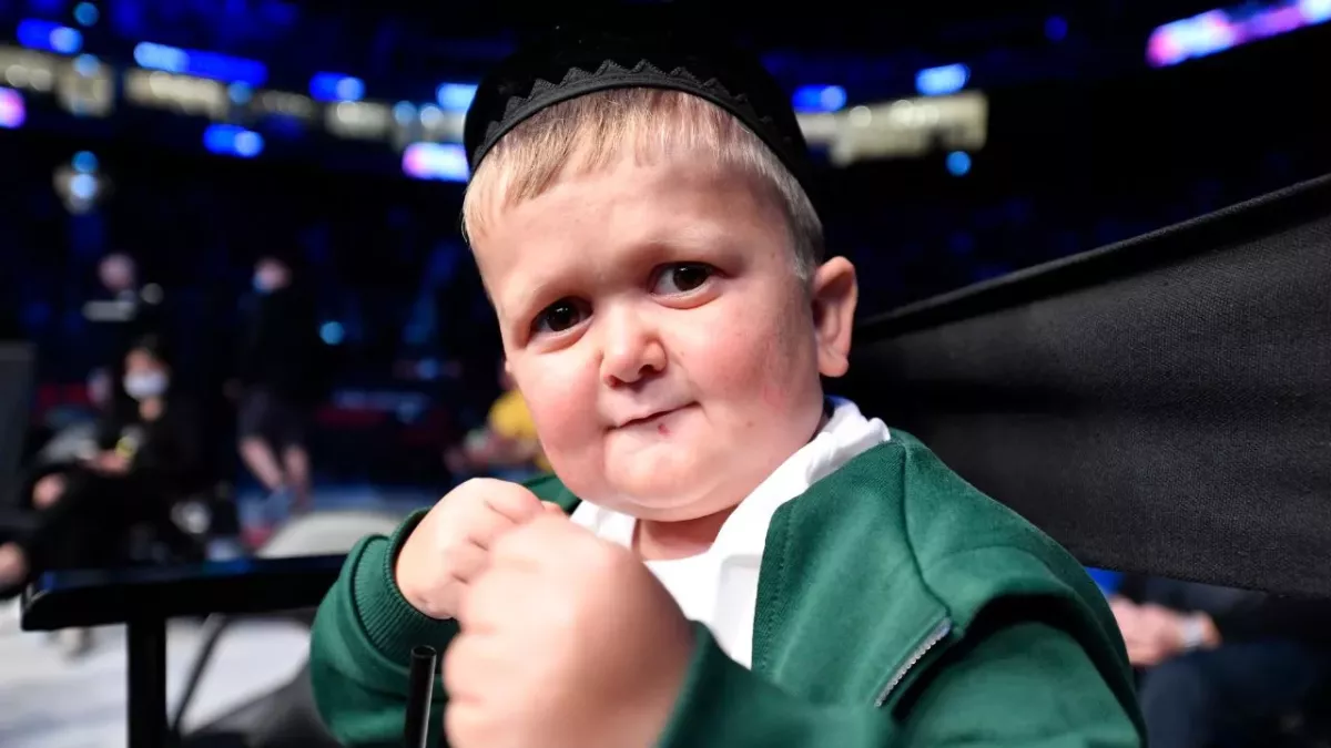 Hasbulla Magomedov lors de l'UFC 267. 