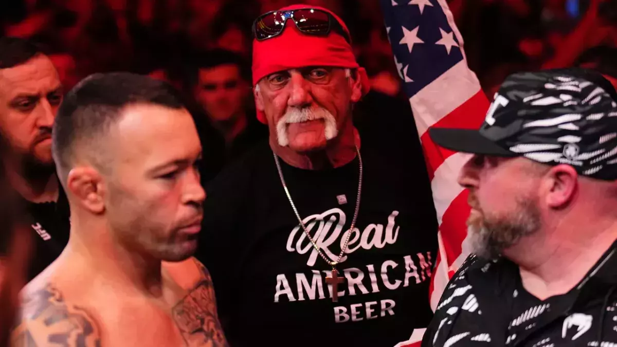 Hulk Hogan et Colby Covington